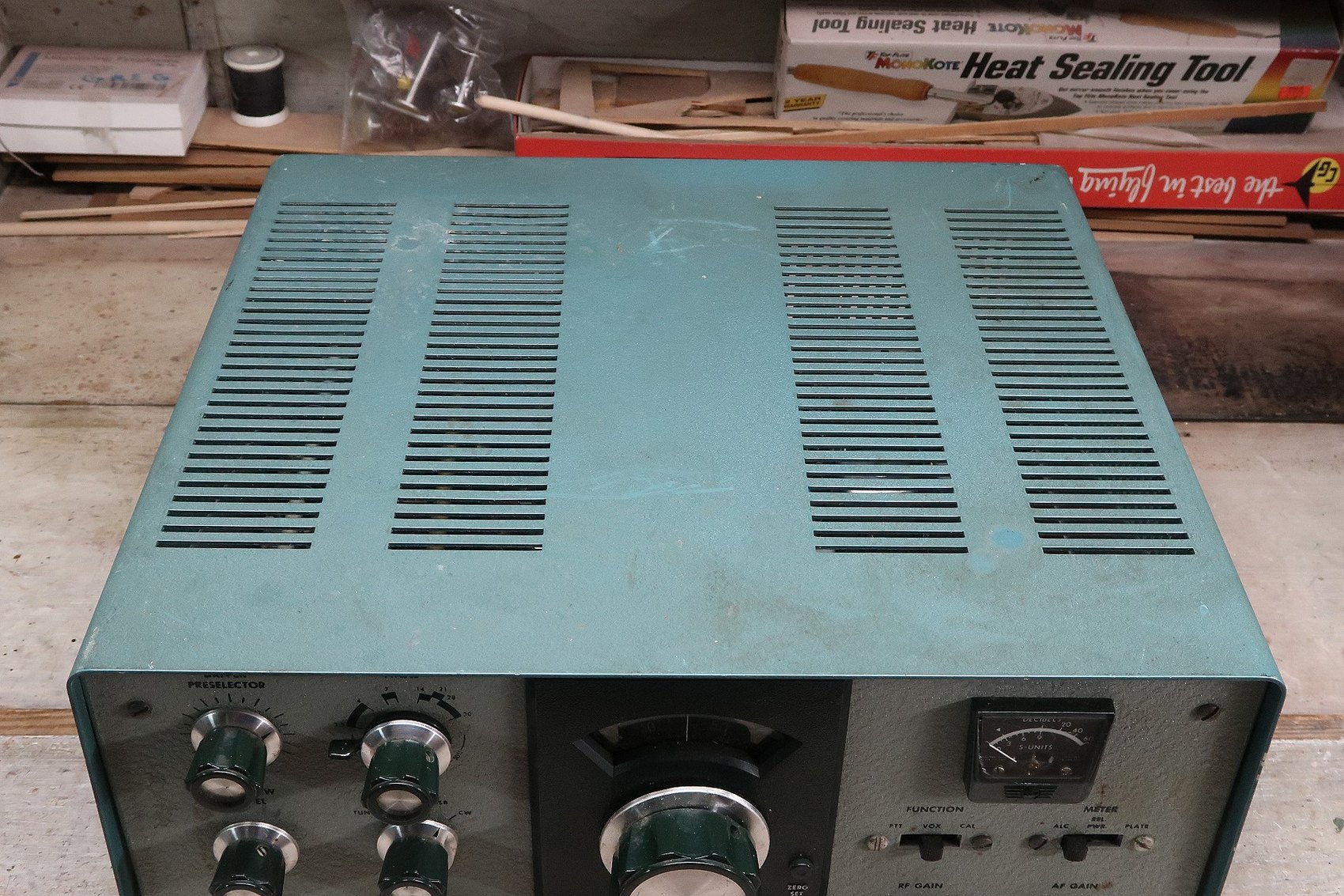 Figure 13 — The cabinet before cleaning.